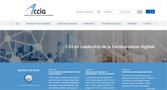 Desktop Screenshot of ccig.ch